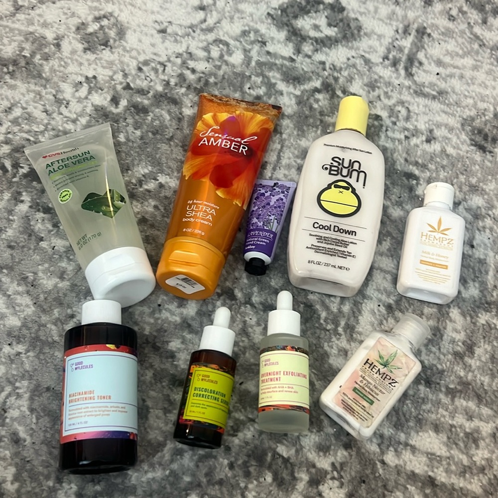 Lotion & skincare bundle